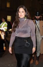 ASHLEY GRAHAM Arrives at Tory Burch Fashion Show in New York 02/13/2023