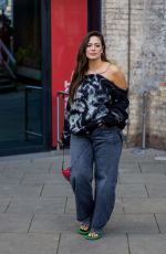 ASHLEY GRAHAM at JW Anderson Show at London Fashion Week 02/19/2023