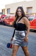 ASHLEY GRAHAM at JW Anderson Show at London Fashion Week 02/19/2023