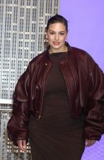 ASHLEY GRAHAM Lights Up Empire State Building to Kick off New York Fashion Week 02/09/2023