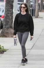 ASHLEY GREENE Heading to Workout in Studio City 02/27/2023