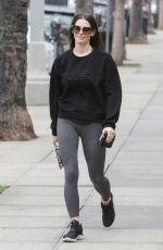 ASHLEY GREENE Heading to Workout in Studio City 02/27/2023