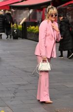 ASHLEY ROBERTS at Global Radio Studios in London 02/27/2023