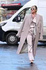 ASHLEY ROBERTS Leaves Global Radio Studios in London 02/01/2023