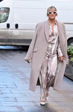 ASHLEY ROBERTS Leaves Global Radio Studios in London 02/01/2023