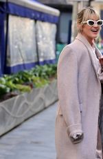 ASHLEY ROBERTS Leaves Global Radio Studios in London 02/01/2023