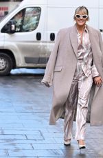 ASHLEY ROBERTS Leaves Global Radio Studios in London 02/01/2023