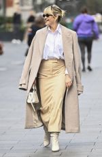 ASHLEY ROBERTS Leaves Global Radio Studios in London 02/23/2023