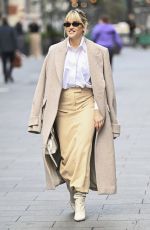 ASHLEY ROBERTS Leaves Global Radio Studios in London 02/23/2023