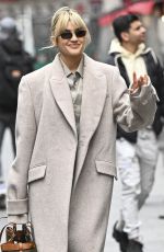 ASHLEY ROBERTS Leaves Heart FM Breakfast Show in London 02/17/2023