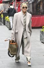ASHLEY ROBERTS Leaves Heart FM Breakfast Show in London 02/17/2023