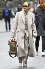 ASHLEY ROBERTS Leaves Heart FM Breakfast Show in London 02/17/2023