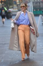 ASHLEY ROBERTS Leaves Heart Radio in London 02/06/2023