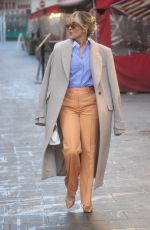 ASHLEY ROBERTS Leaves Heart Radio in London 02/06/2023
