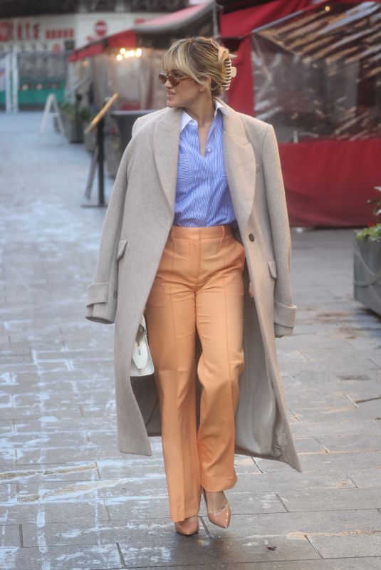 ASHLEY ROBERTS Leaves Heart Radio in London 02/06/2023