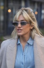 ASHLEY ROBERTS Leaves Heart Radio in London 02/08/2023