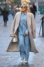 ASHLEY ROBERTS Leaves Heart Radio in London 02/08/2023