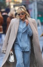 ASHLEY ROBERTS Leaves Heart Radio in London 02/08/2023