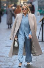 ASHLEY ROBERTS Leaves Heart Radio in London 02/08/2023