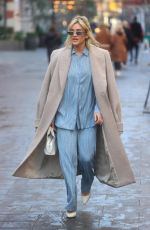 ASHLEY ROBERTS Leaves Heart Radio in London 02/08/2023