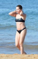 ASHLEY TISDALE in Bikini at a Beach in Maui 02/07/2023