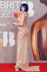 ASHNIKKO at Brit Awards 2023 at O2 Arena in London 02/11/2023