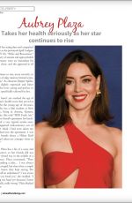 AUBREY PLAZA in Arizona Health & Living Magazine, February 2023