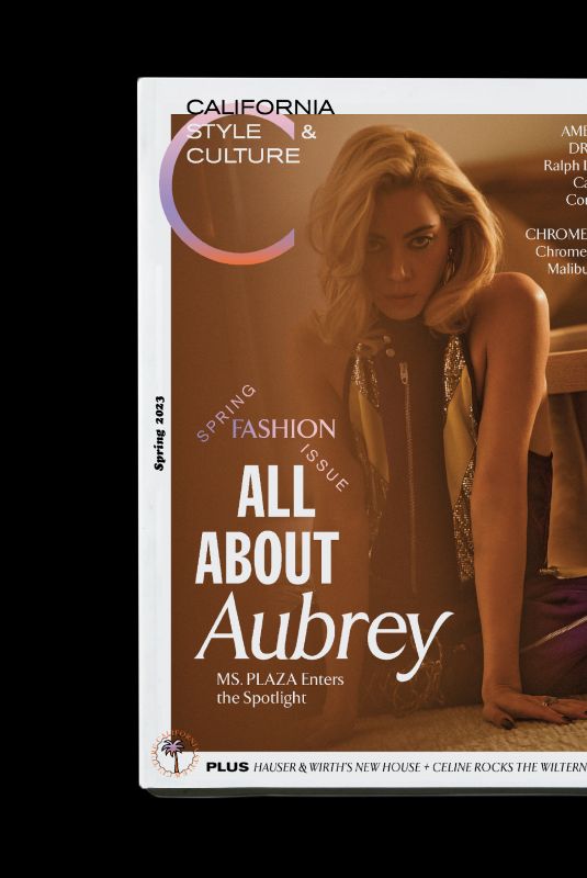 AUBREY PLAZA in C Magazine, Spring 2023