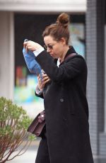 AUBREY PLAZA Out and About in Los Angeles 02/27/202