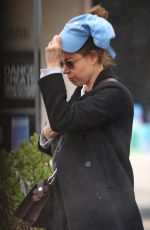 AUBREY PLAZA Out and About in Los Angeles 02/27/202