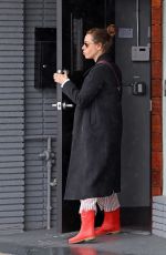 AUBREY PLAZA Out and About in Los Angeles 02/27/202