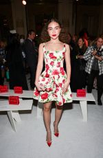 BAILEY BASS at Carolina Herrera Show at New York Fashion Week 02/13/2023