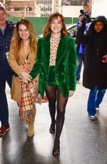 BEATRICE GRANNO Arrives at Today Show in New York 02/08/2023