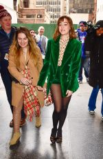 BEATRICE GRANNO Arrives at Today Show in New York 02/08/2023