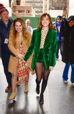 BEATRICE GRANNO Arrives at Today Show in New York 02/08/2023