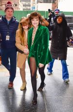 BEATRICE GRANNO Arrives at Today Show in New York 02/08/2023