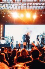 BEBE REXHA Performs at a Private Event at Courtyard House Sponsored by Visa in Phoenix 02/11/2023