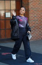 BECKY G Out and About in New York 02/110/2023