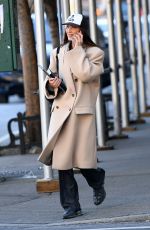 BELLA HADID Out and About in New York 02/08/2023
