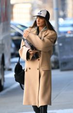 BELLA HADID Out and About in New York 02/08/2023