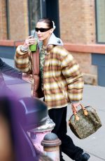 BELLA HADID Out in New York 02/09/2023