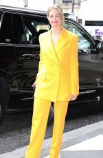 BETH BEHRS Arrivves at Live with Kelly & Ryan in New York 02/06/2023