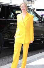 BETH BEHRS Arrivves at Live with Kelly & Ryan in New York 02/06/2023