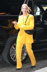 BETH BEHRS Arrivves at Live with Kelly & Ryan in New York 02/06/2023
