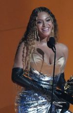 BEYONCE at 65th Grammy Awards in Los Angeles 02/05/2023