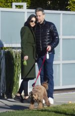 BIANCA WALLACE and Ioan Gruffudd Out in West Hollywood 01/31/2023