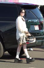 BILLIE EILISH Arrives at Super Bowl LVII at State Farm Stadium in Glendale 02/12/2023