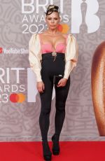 BILLIE PIPER at Brit Awards 2023 at O2 Arena in London 02/11/2023