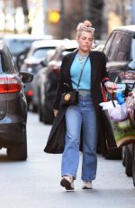 BISY PHILIPPS Out and About in New York 02/19/2023
