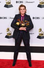 BRANDI CARLILE at 65th Grammy Awards in Los Angeles 02/05/2023